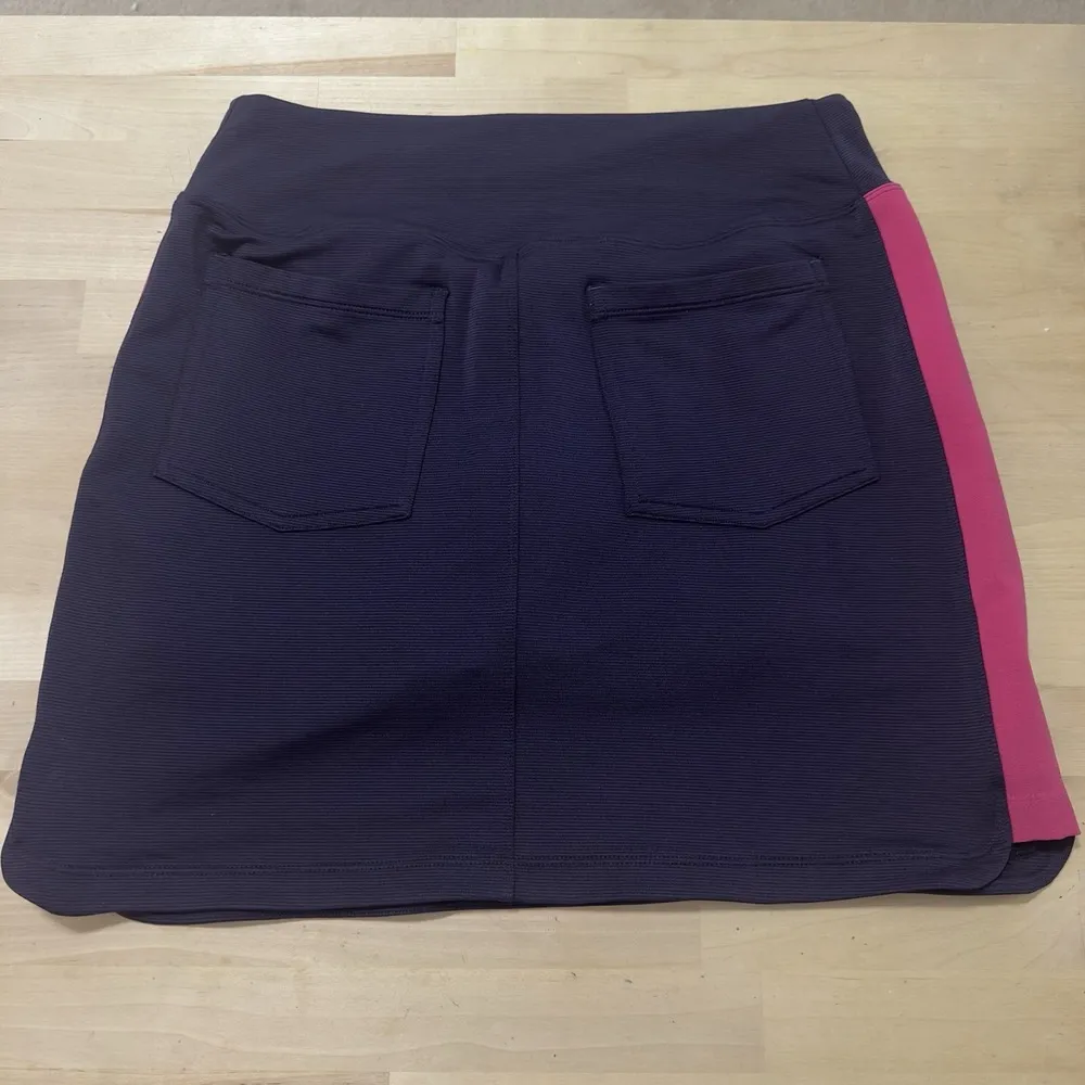 NIKE Golf Tour Performance Dri Fit Skort Skirt Sz Small Purple Pickleball Tennis - Image 4