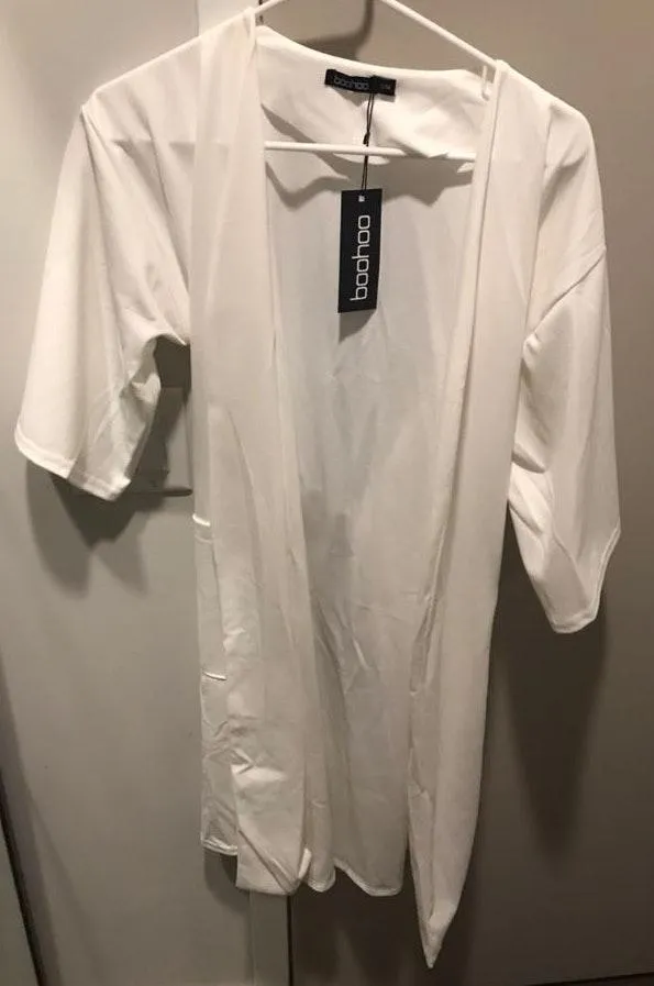 White Long Jacket/blazer - Image 2