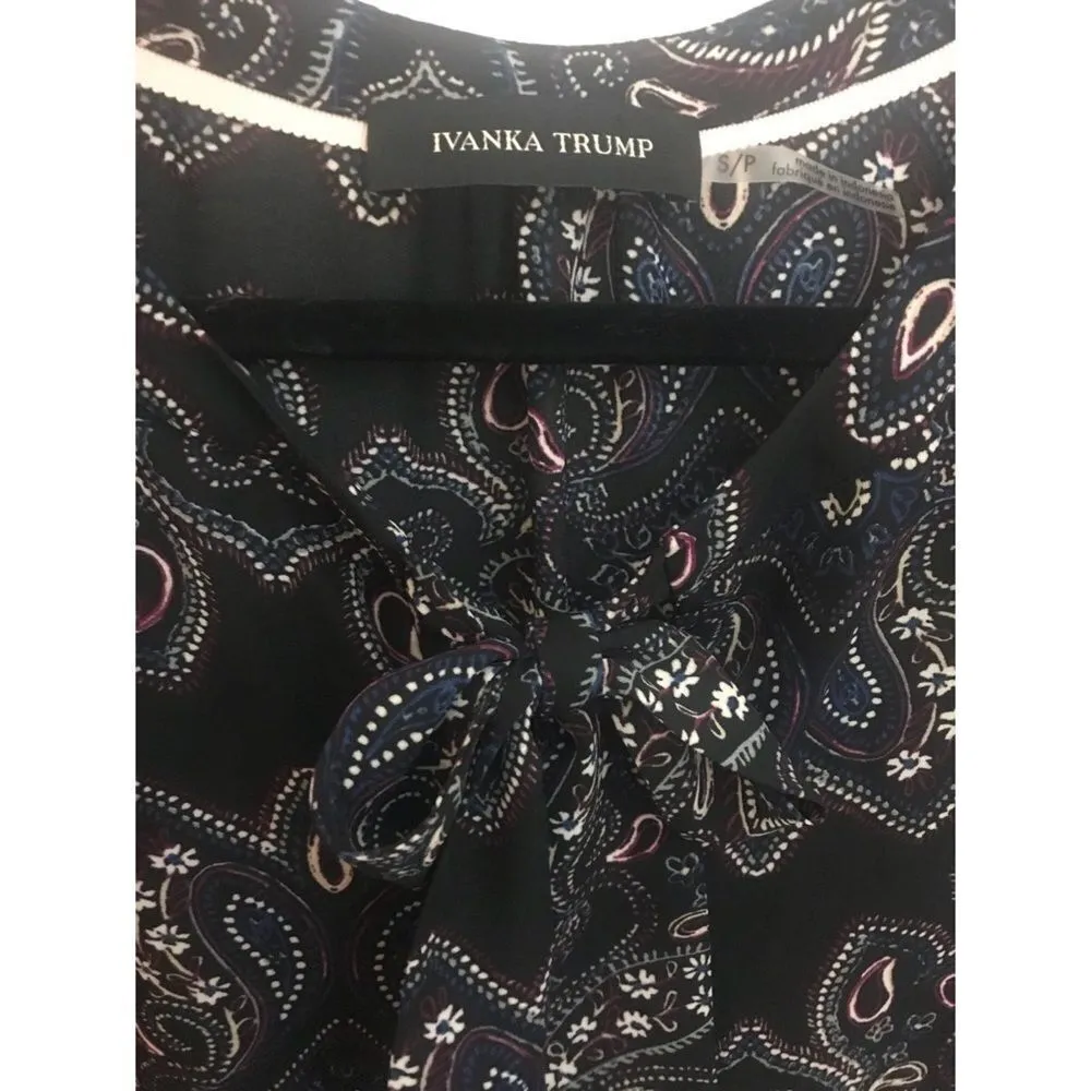 ✨Ivanka Trump Printed Ruffle Sleeve Georgette Top✨ - Image 5