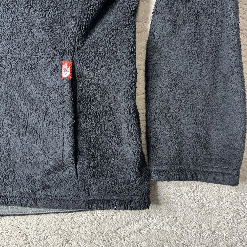 Women's The North Face Size Large  Black‎ Teddy 1/4 Zip Pullover Sweater - Image 2