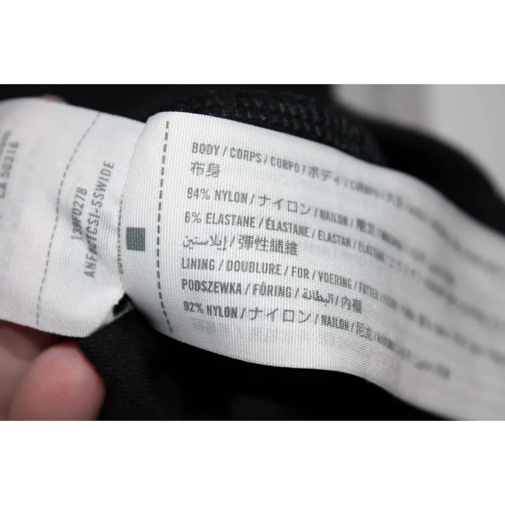 Womens Abercrombie & Fitch Black Ribbed Knit Sleeveless Crewneck Bodysuit Size S - Image 4