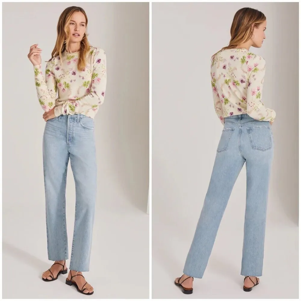 💕FAVORITE DAUGHTER💕 Otto High Rise Boyfriend Ankle Jeans Telluride Blue 27 NWT - Image 5