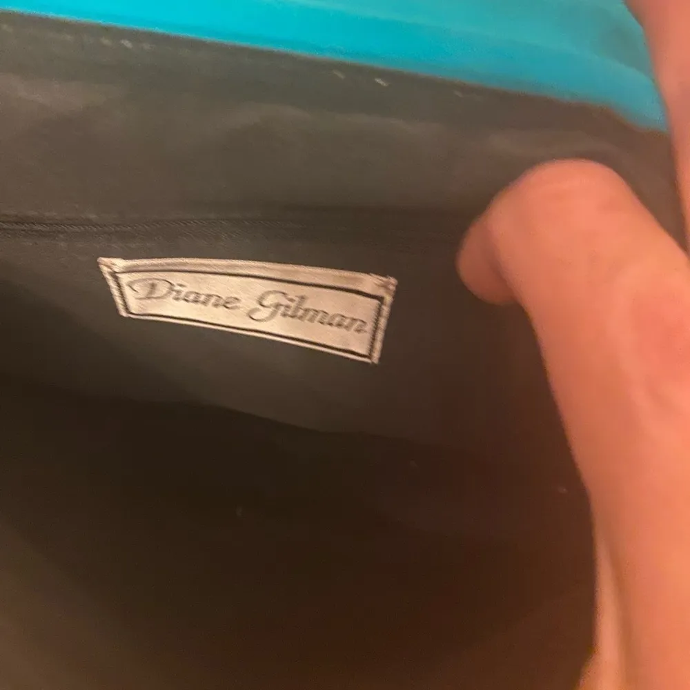 NWT DIANE GILMAN TEAL GREEN HANDBAG - Image 12