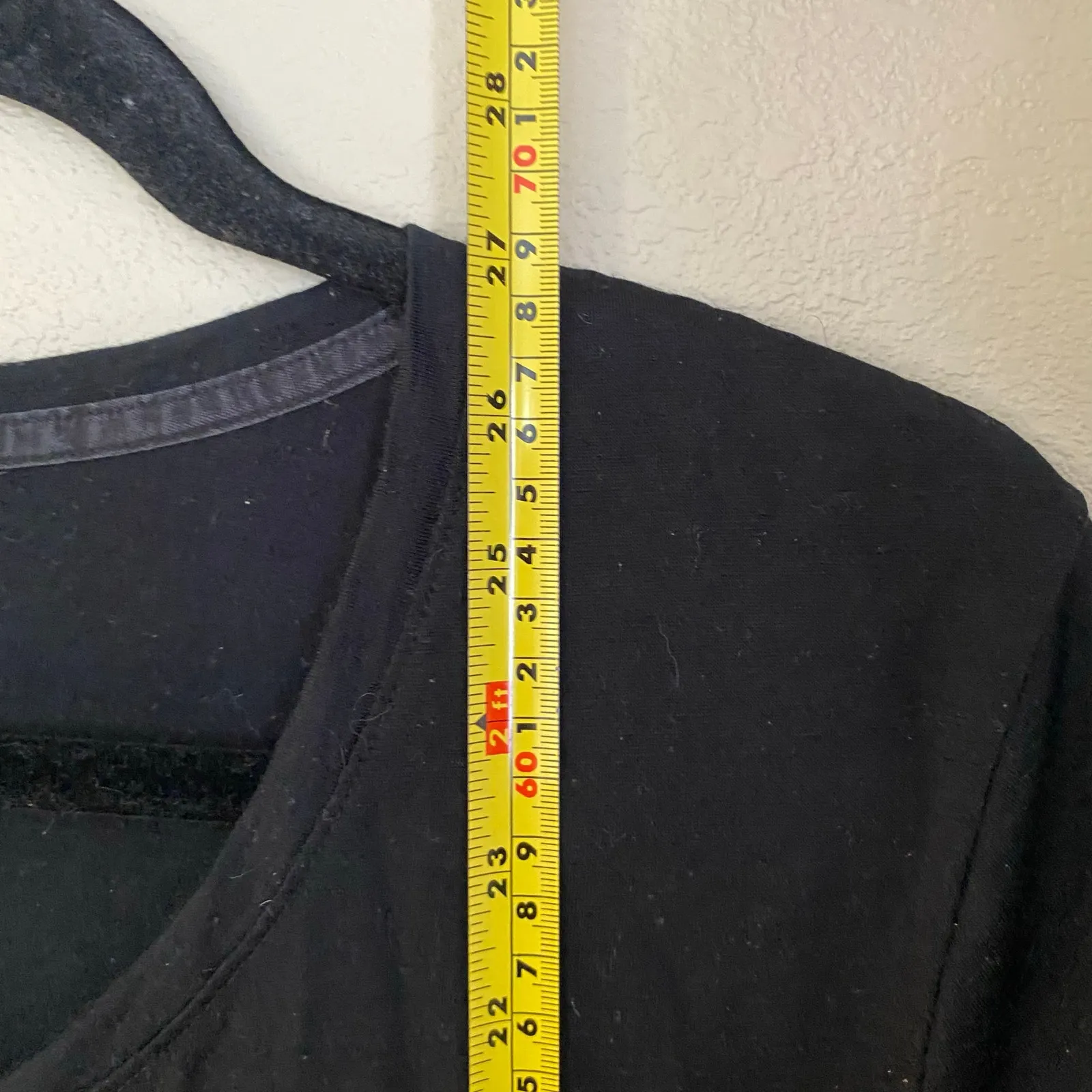 Seg'ments Black Long Sleeve V - Image 7