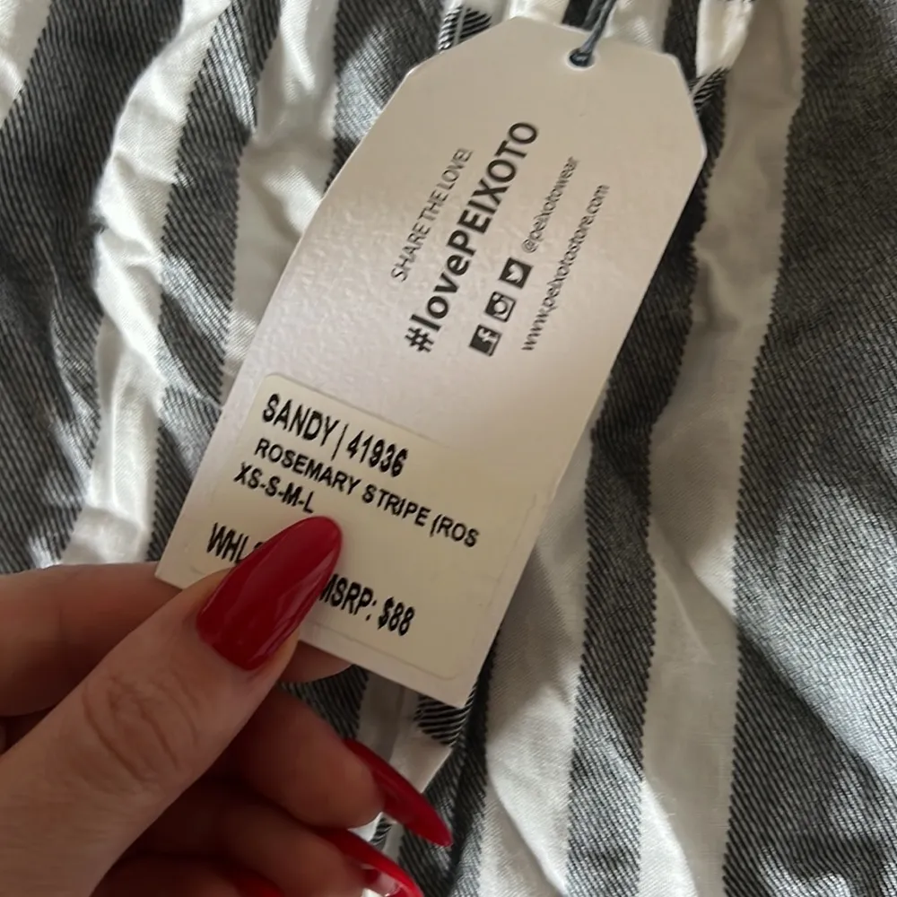 Rosemary Stripped Pants - Image 5