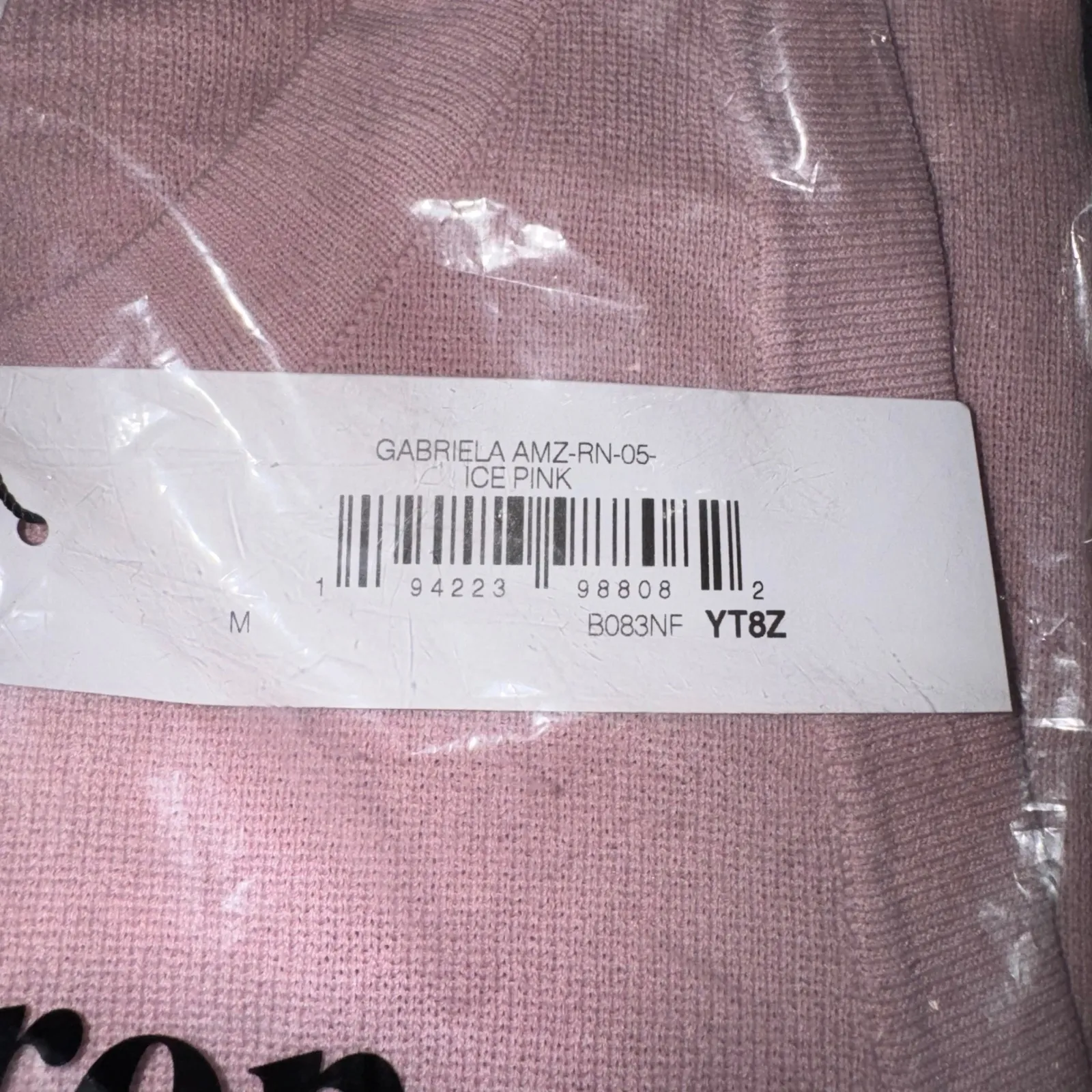 The Drop Gabriela Ribbed Knit Midi Dress Ice Pink Sleeveless Size M Size M - Image 5