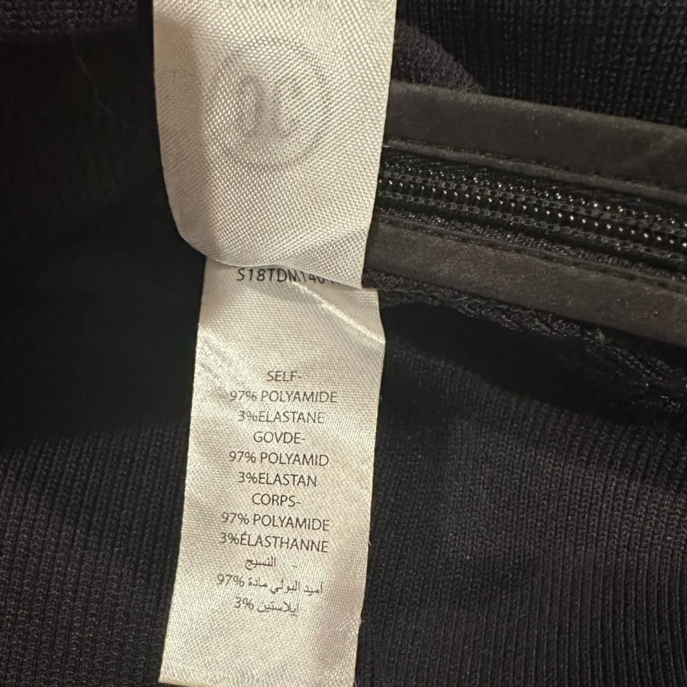 OPEN CEREMONY ZIP FLARE RIBBED BLACK SKATERS SKIRT S - Image 6