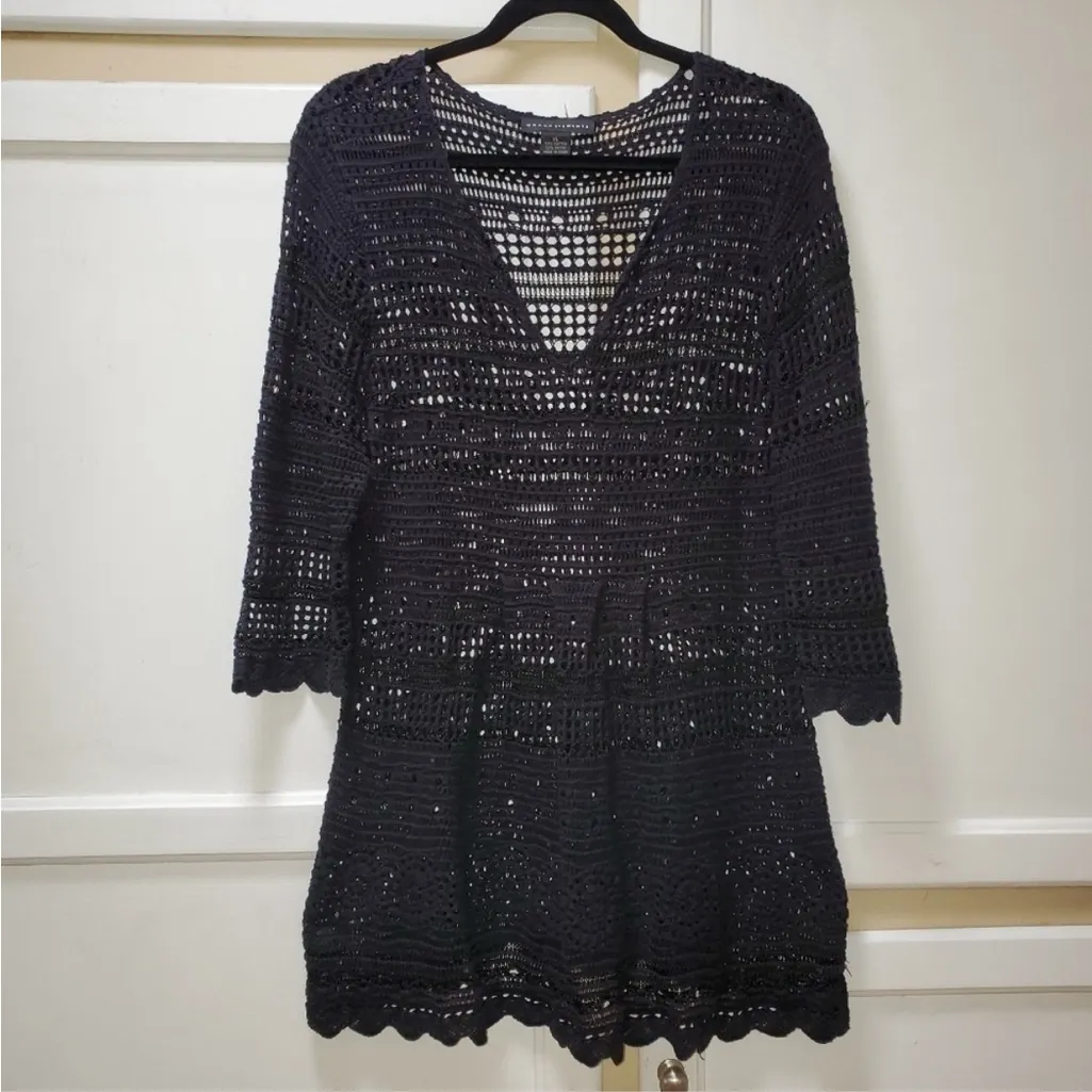 Grace Elements Black Knit Swim Cover-Up - Image 3