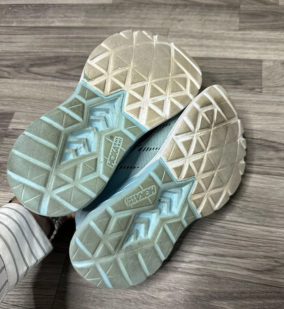 Hoka Mach 2 Running Shoes Aquamarine Lichen 7 - Image 6