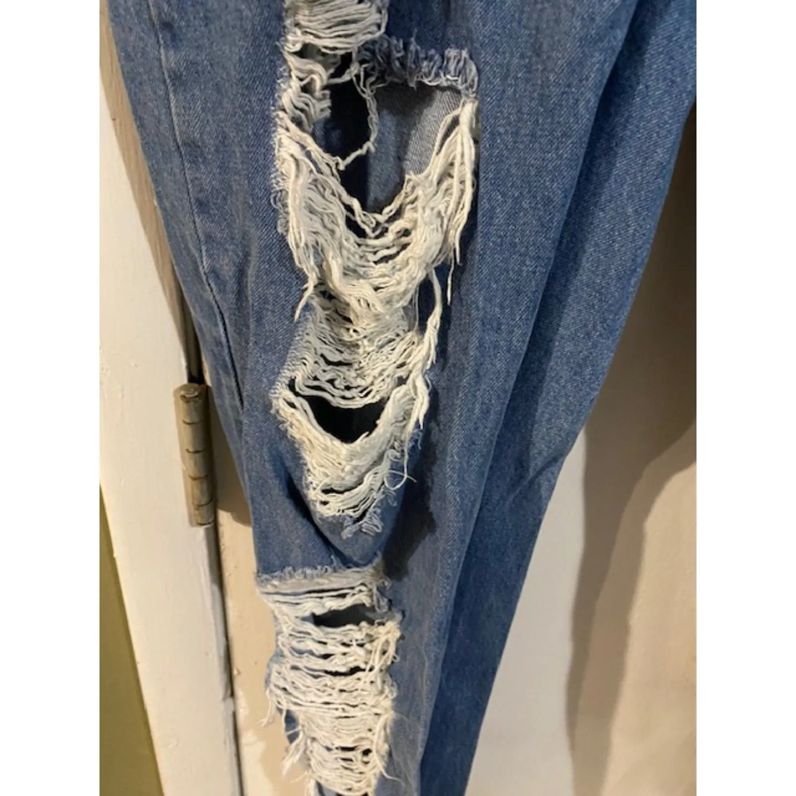 Missguided Ripped Jeans.  Size 16 - Image 3