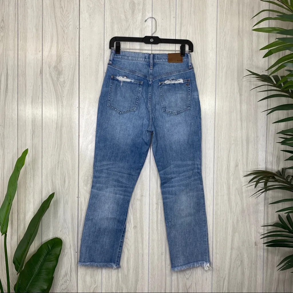 Madewell The Perfect Vintage Jean in Parnell Wash Comfort Stretch Edition 27 - Image 4