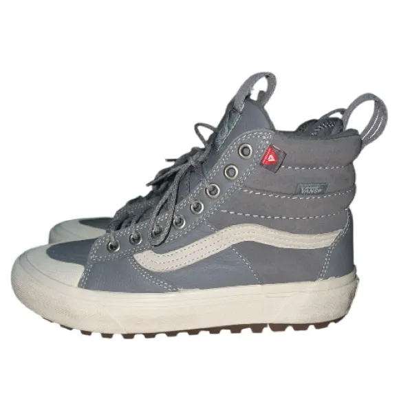 Vans Sk8-Hi MTE 2.0 DX Gray Weatherproof Lug Sole Sneakers 7 - Image 5