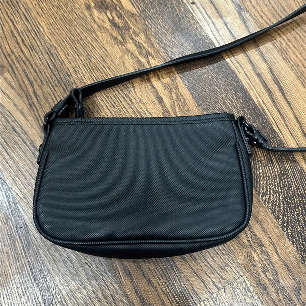 Black Lacoste Crossbody Bag - Image 4