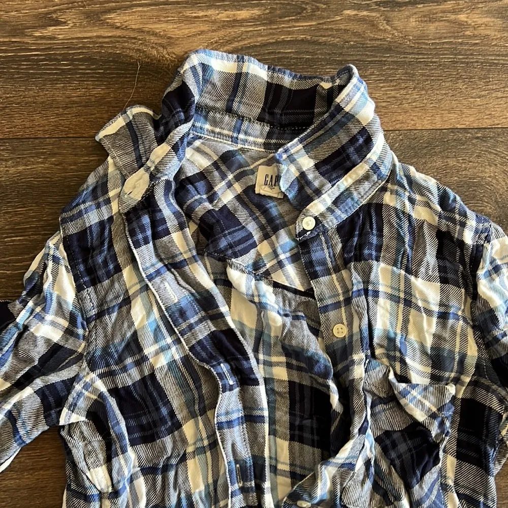 Gap Plaid Button Up - Image 2
