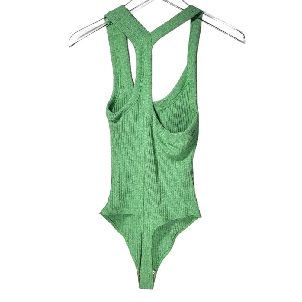 NWT Alix NYC x Revolve Drake Tank Thong Bodysuit in Kelly - Image 11