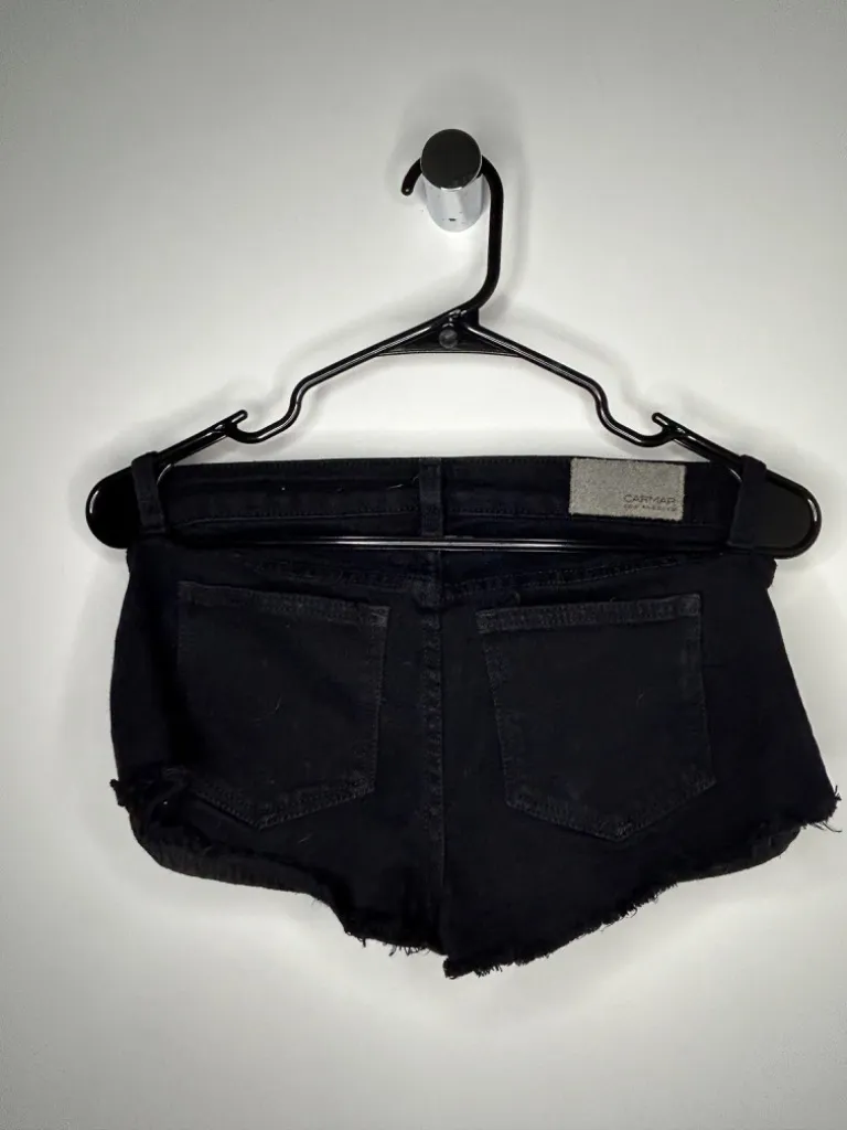Carmar Denim Low Rise Black Denim Shorts - Image 5