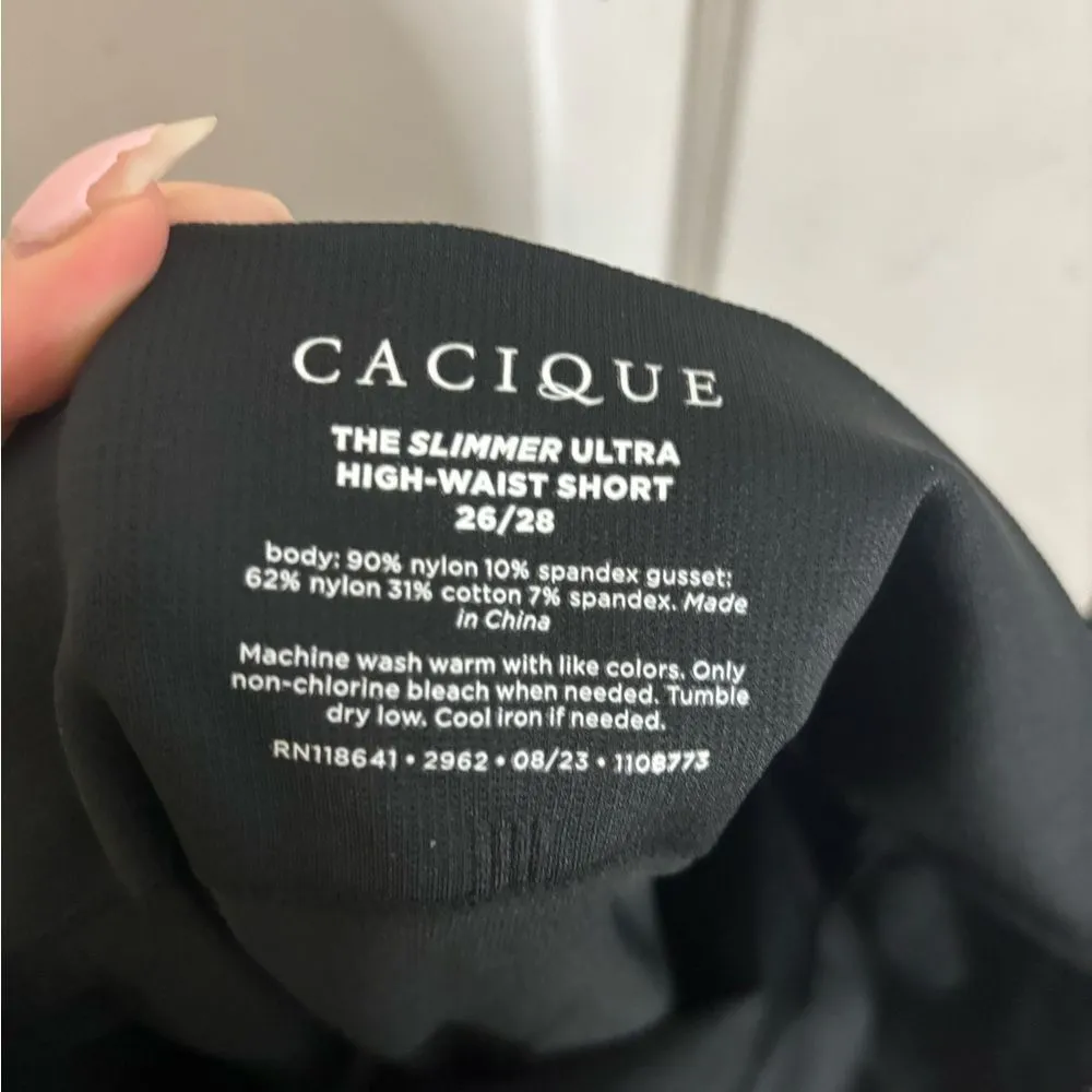Cacique Black High-Waist Shorts size 26/28 NWT BUNDLE OF 2 pairs! - Image 6