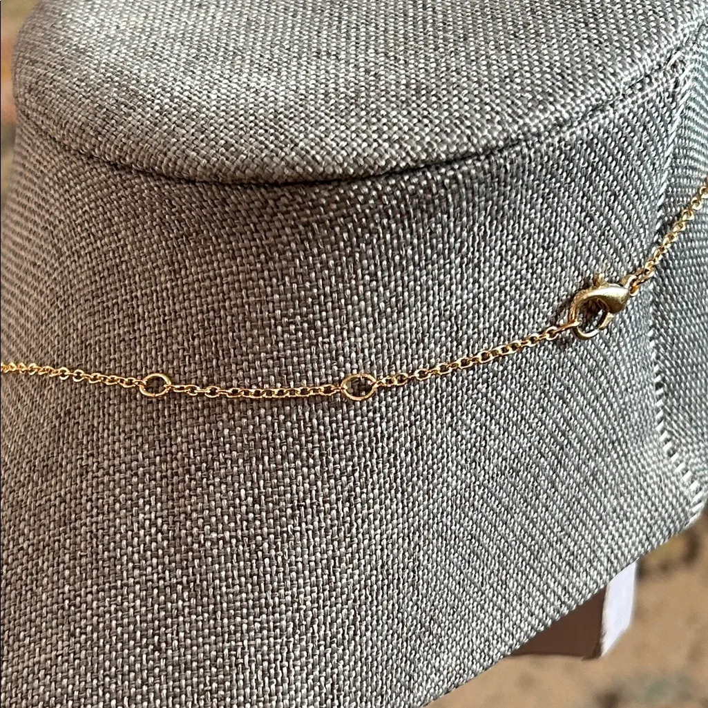 Gold Wire Wrapped Clear Quartz Crystal Pendant Necklace - Image 6