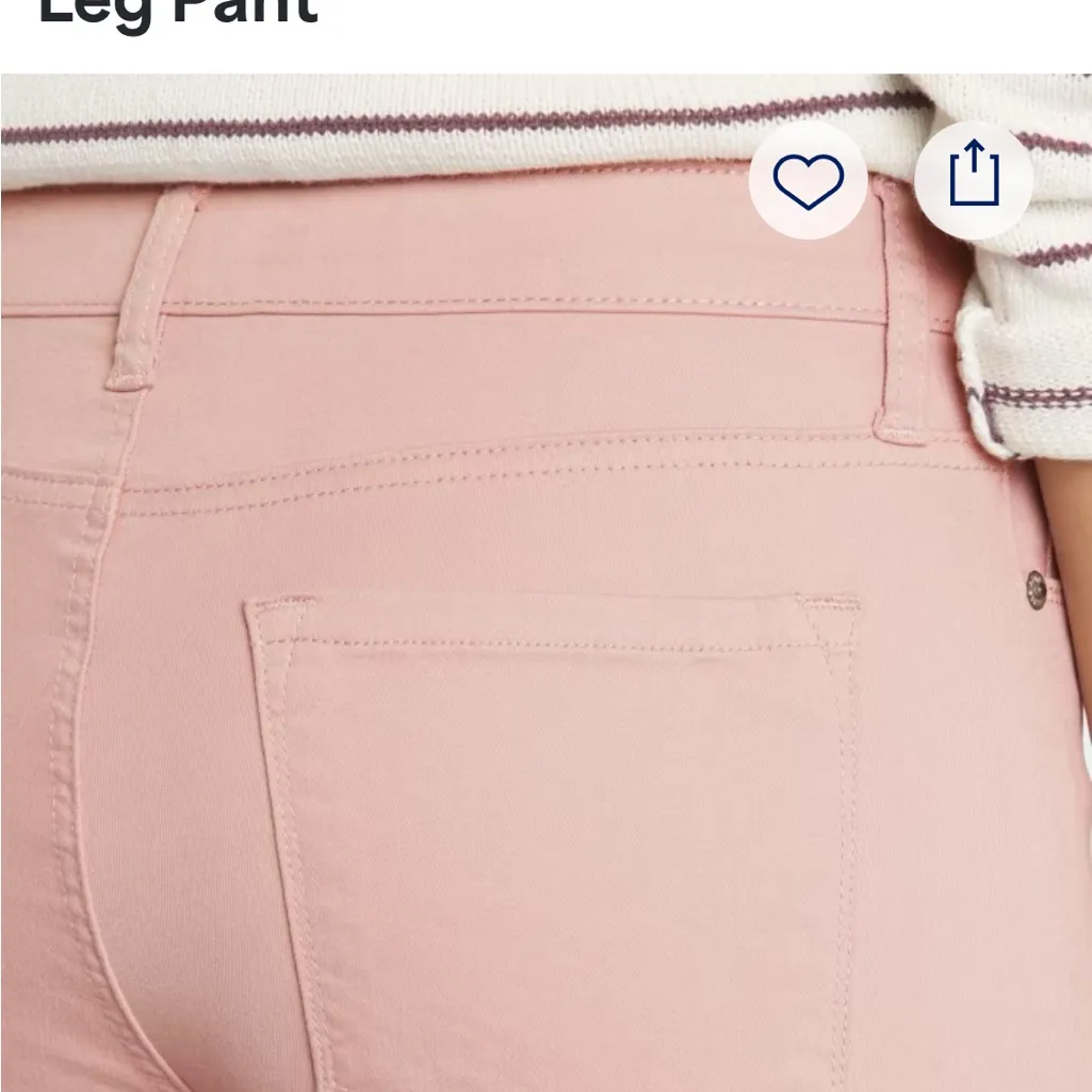 STS Blue Women's Light Pink Straight Leg Jeans - Image 4