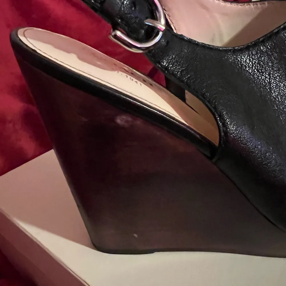 Coach Jade Wooden Platform Sandals - Image 6