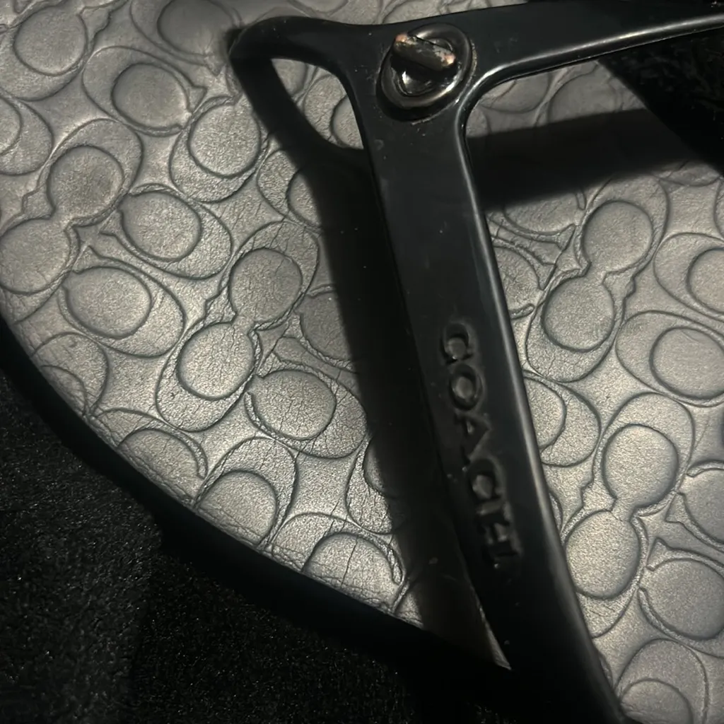 Coach Flip Flops worn but still so cute - Image 2