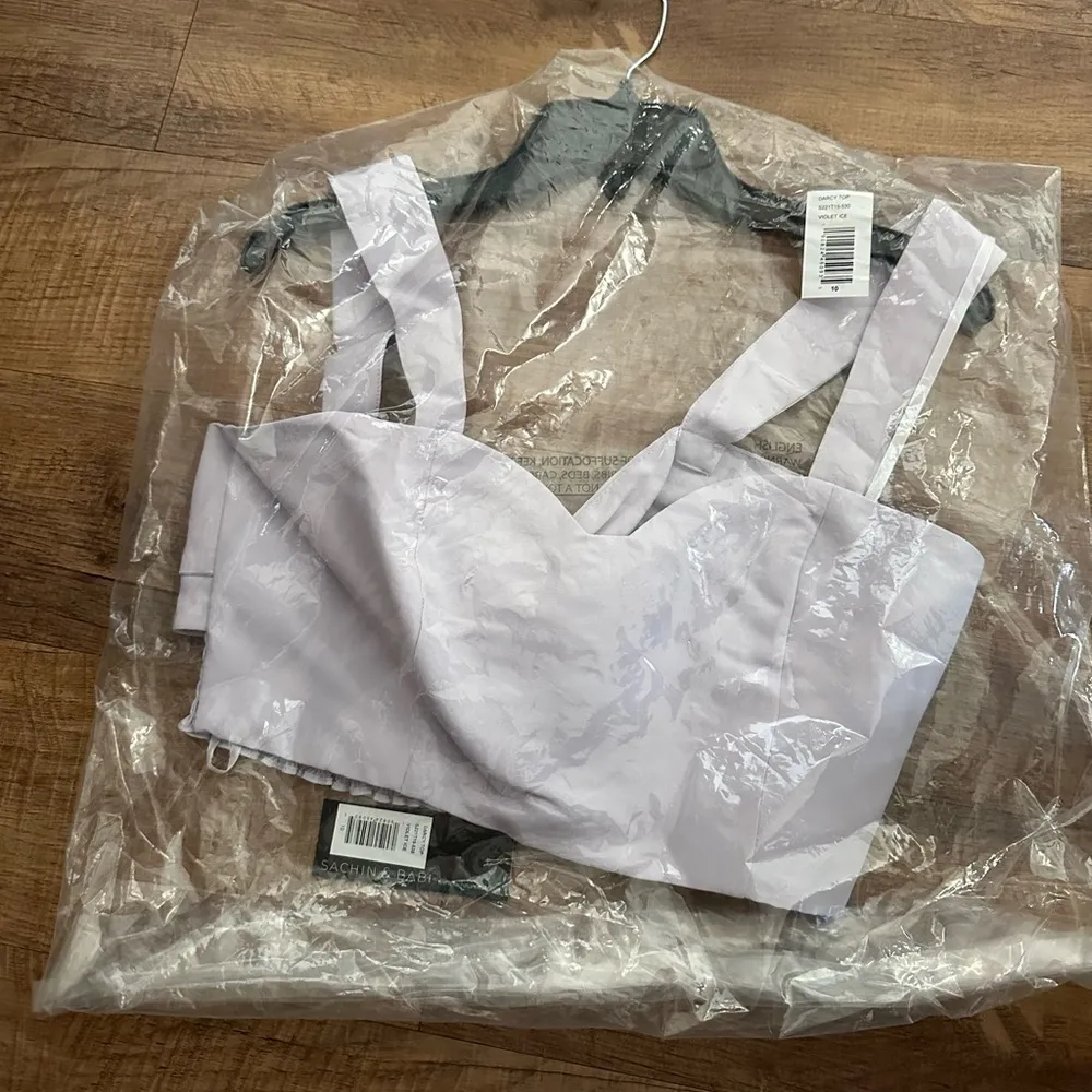 SACHIN + BABI Darcy Top In Violet Ice - Image 6