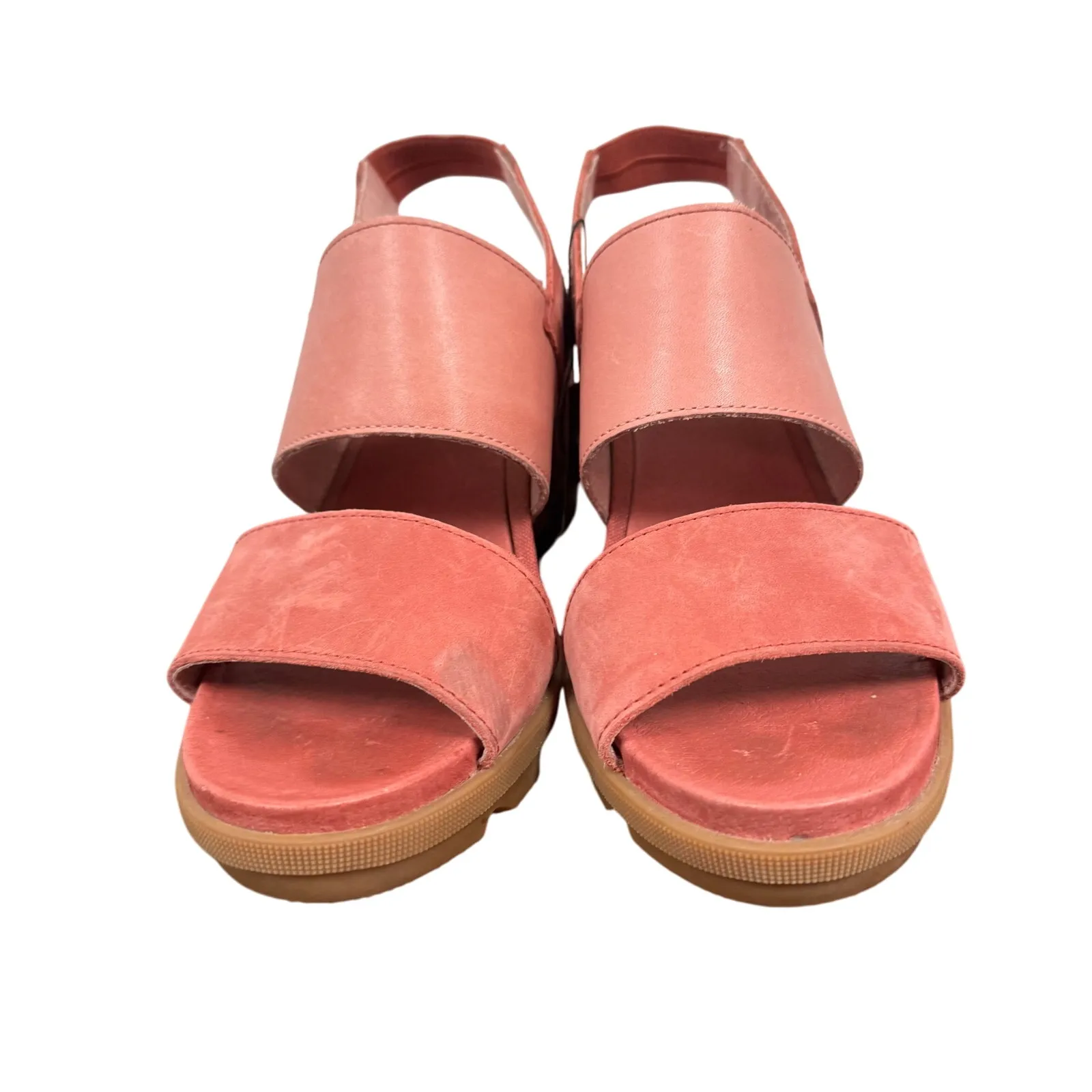 Sorel Joanie Women's II leather & suede slingback wedge sandals - Image 2