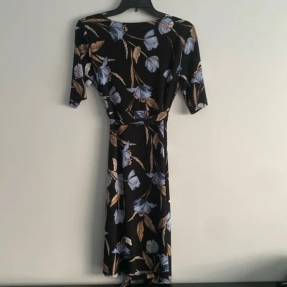 Maternity Floral Wrap Dress - Image 2