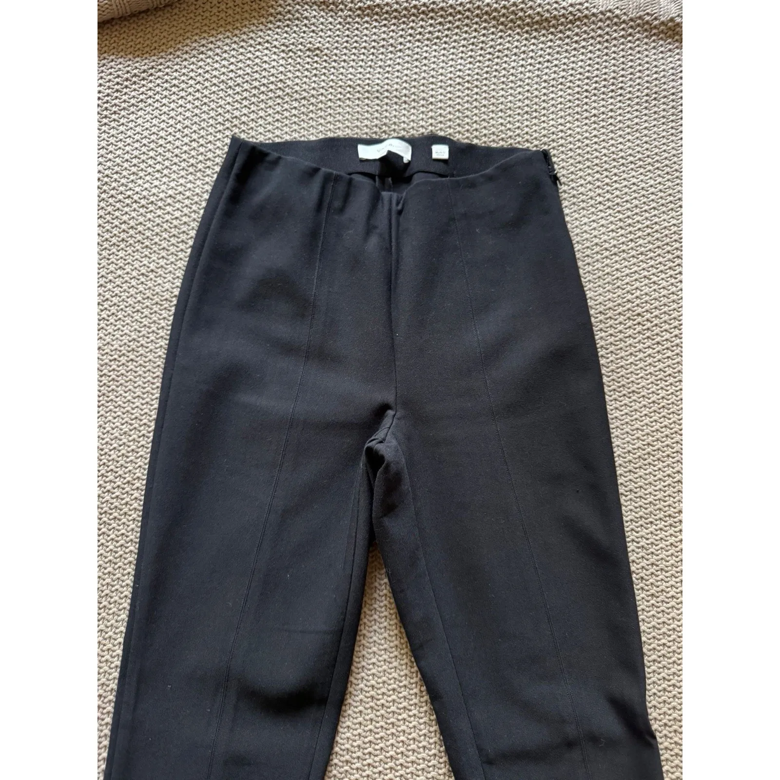 VINCE Womens  Tapered Causal Dress Pants Black Size Xsmall‎ - Image 2