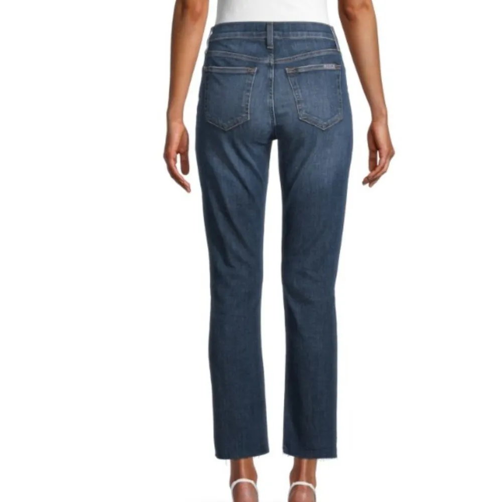 Joe's Jeans Distressed Straight Ankle Jeans in Alhambra - Size 29 - Image 2