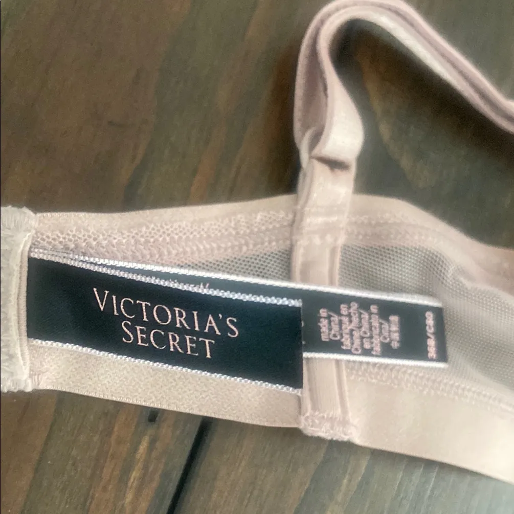 Victoria Secret Very Sexy Push-up Bra Front Close Rose Pink Gold
Shimmer - Image 3