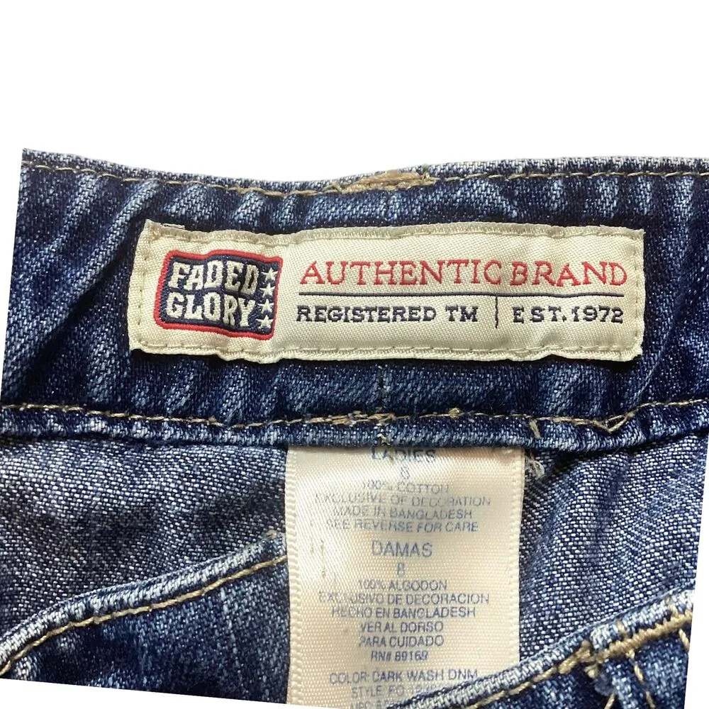 Faded Glory Vintage  Cropped Jeans - Image 3