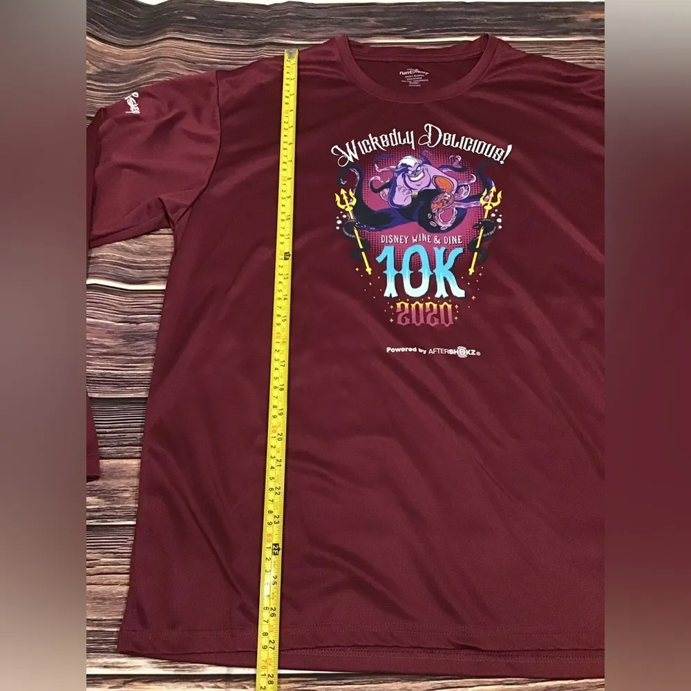 Run disney wickedly delicious wine & dine 10k long sleeve shirt 2020 size XL - Image 6