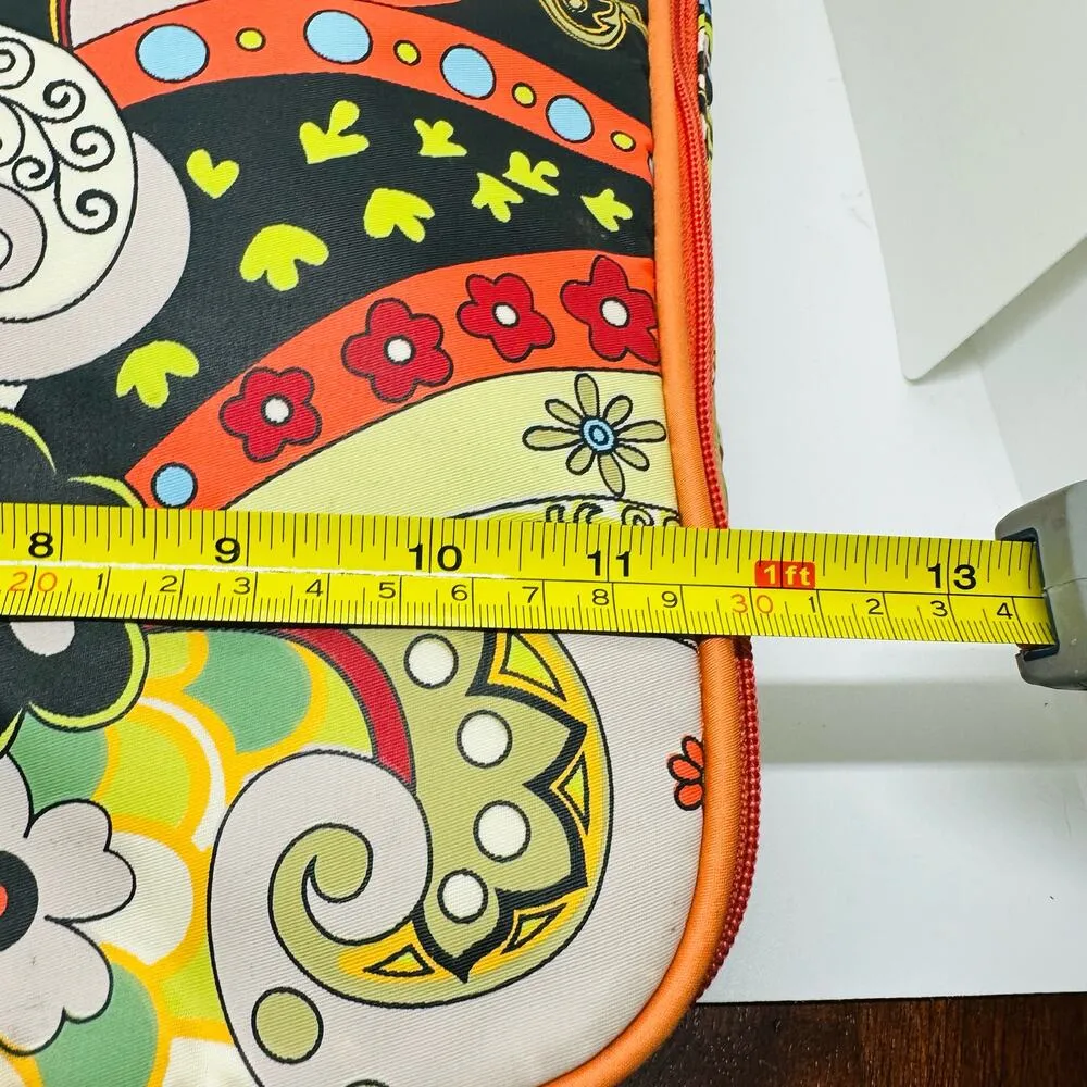 Hadaki Women's Paisley Colorful Floral Print Messenger Crossbody Bag - Image 11