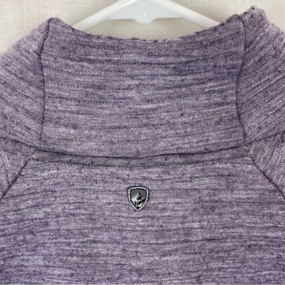 Kuhl Women's Verena Wool Blend Funnel Neck Pullover Sweater XL - Image 5