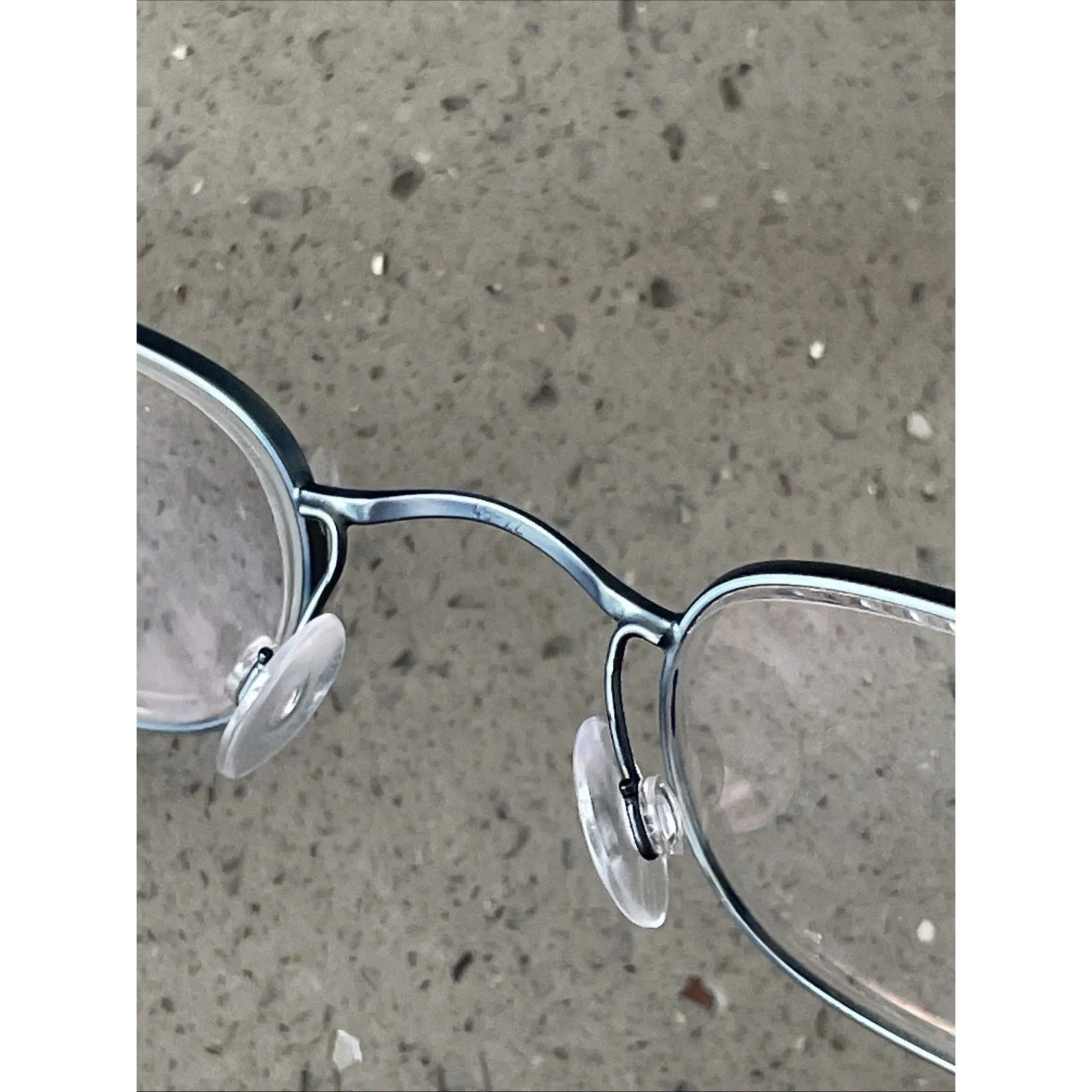 SILHOUETTE M 7417 /40 V 6051 45/22/135 Blue EYEGLASSES Frames Only full rim - Image 13