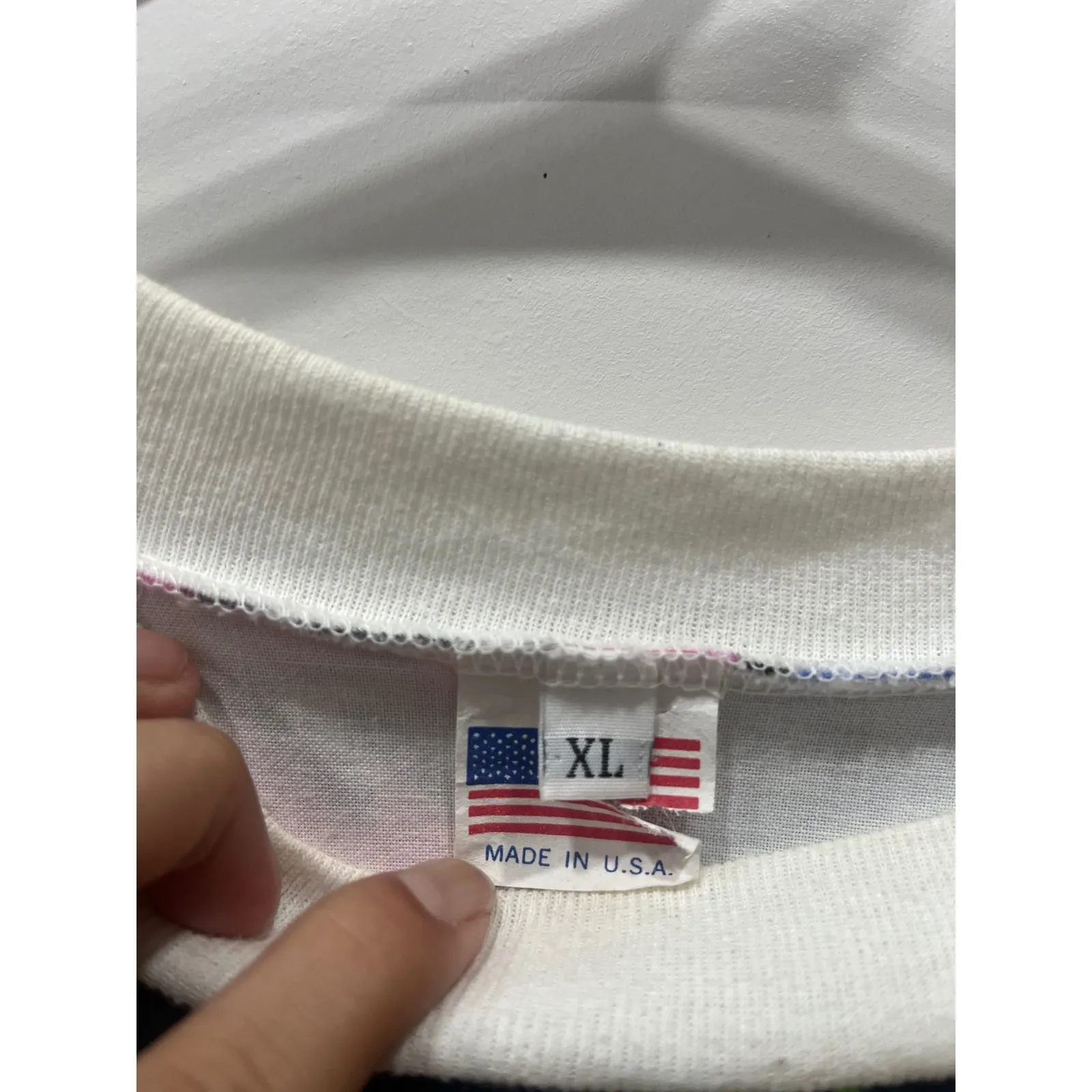 Vintage Western Southwest Fringe Sweatshirt Retro Boho Festival XL Made USA - Image 5