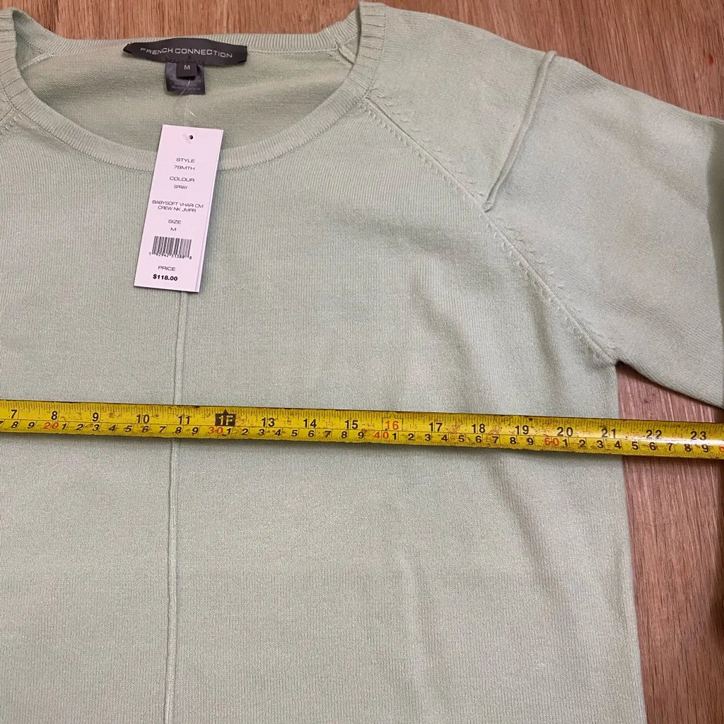 French Connection Mint Green Sweater - Image 5