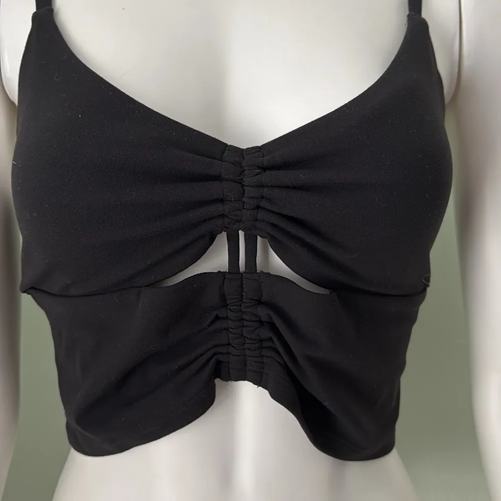 Athleta cinch long line bra black medium - Image 6