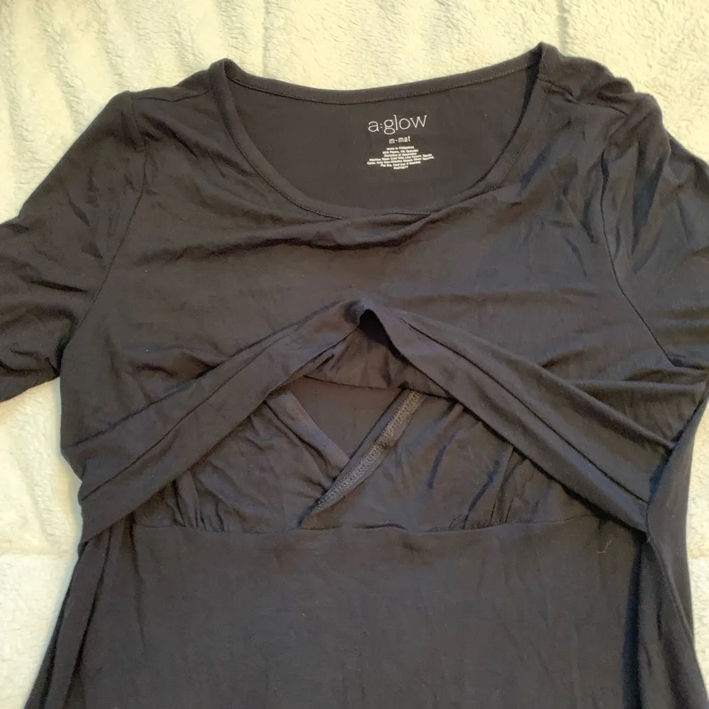 Women’s Maternity Nursing Top Black Size undefined - Image 4