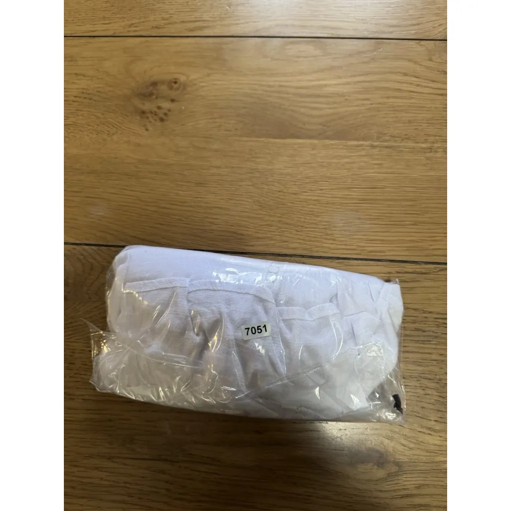 Zac & Rachel Floral Embroidered Tunic Top White Lightweight Flowing‎ Size Small - Image 10