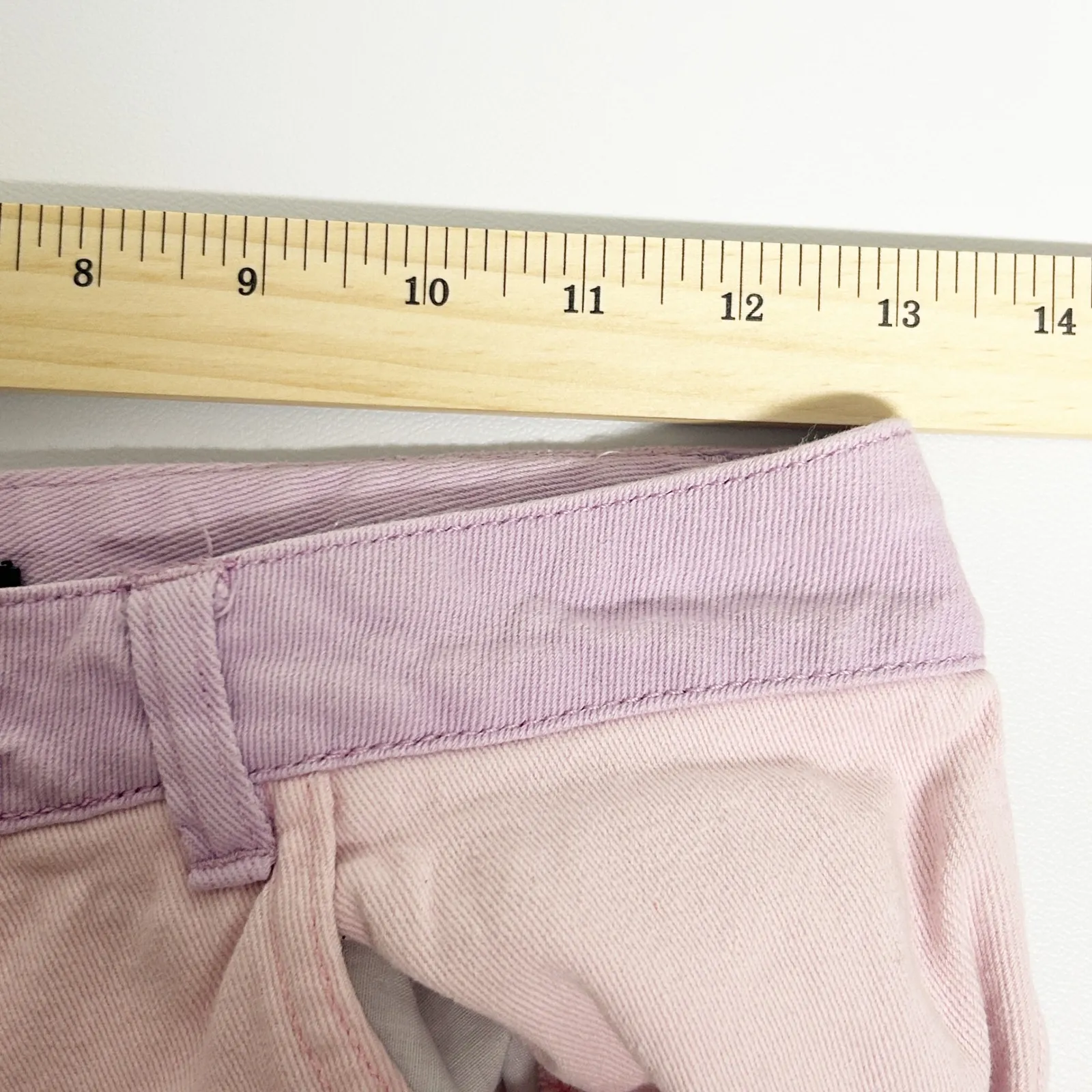 Dolls Kill x Care Bears Pastel Just Add Love Colorblock Denim Shorts Size S - Image 9