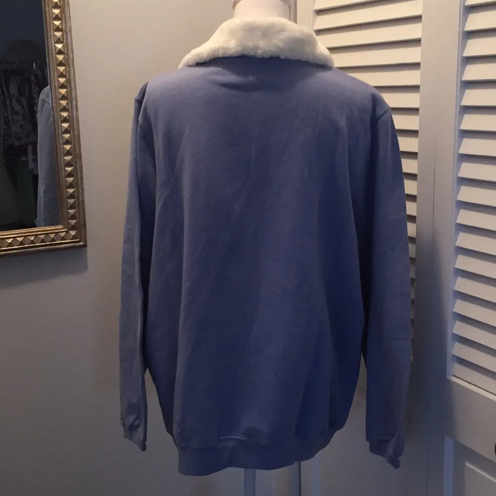 Haband Cozy sweatshirt Blue Size XL - Image 4