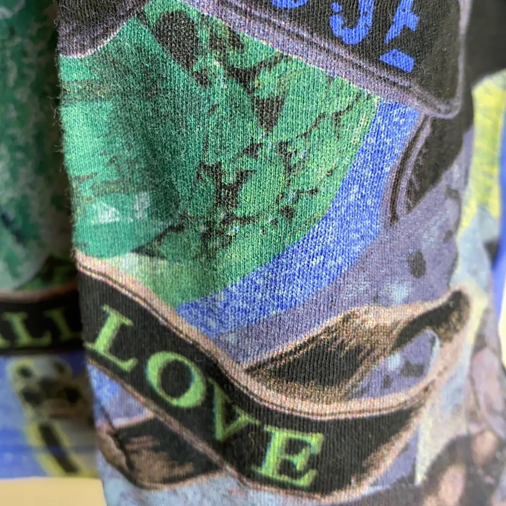 Custo Barcelona Mixed media printed cotton  shirt - Image 8