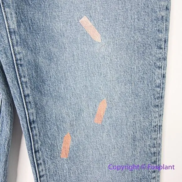 NEW Madewell The Perfect‎ Vintage Straight Jean in Kingsbury Wash, size 25 - Image 9