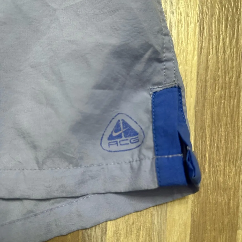 Nike ACG Women’s Shorts, Size 8 Blue - Image 2