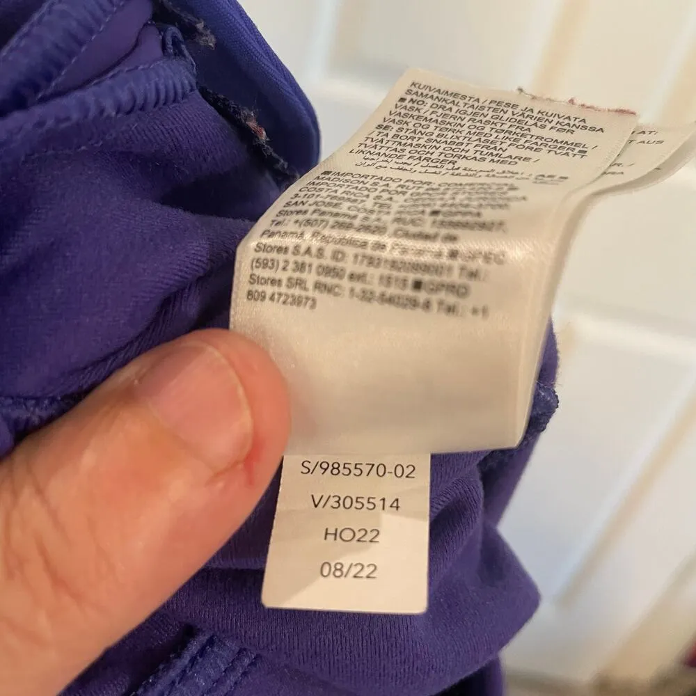 Athleta Glacier Skinny Snow Pant Purple Ski 2 Winter Sport Tight Sz 14 - Image 9