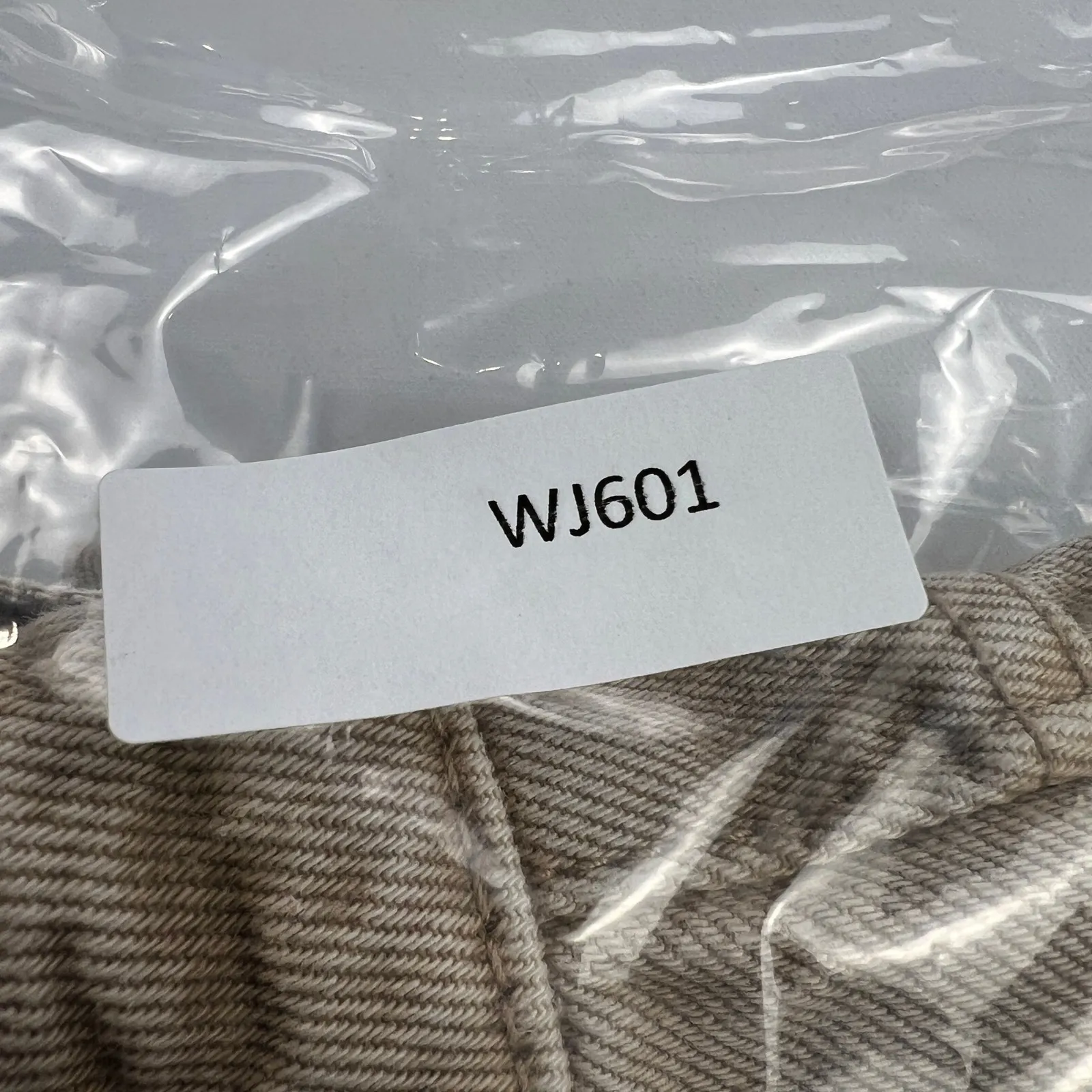 Rolla's Original High Rise Straight Leg Jeans Sand Tan 100% Cotton Size 25 - Image 14