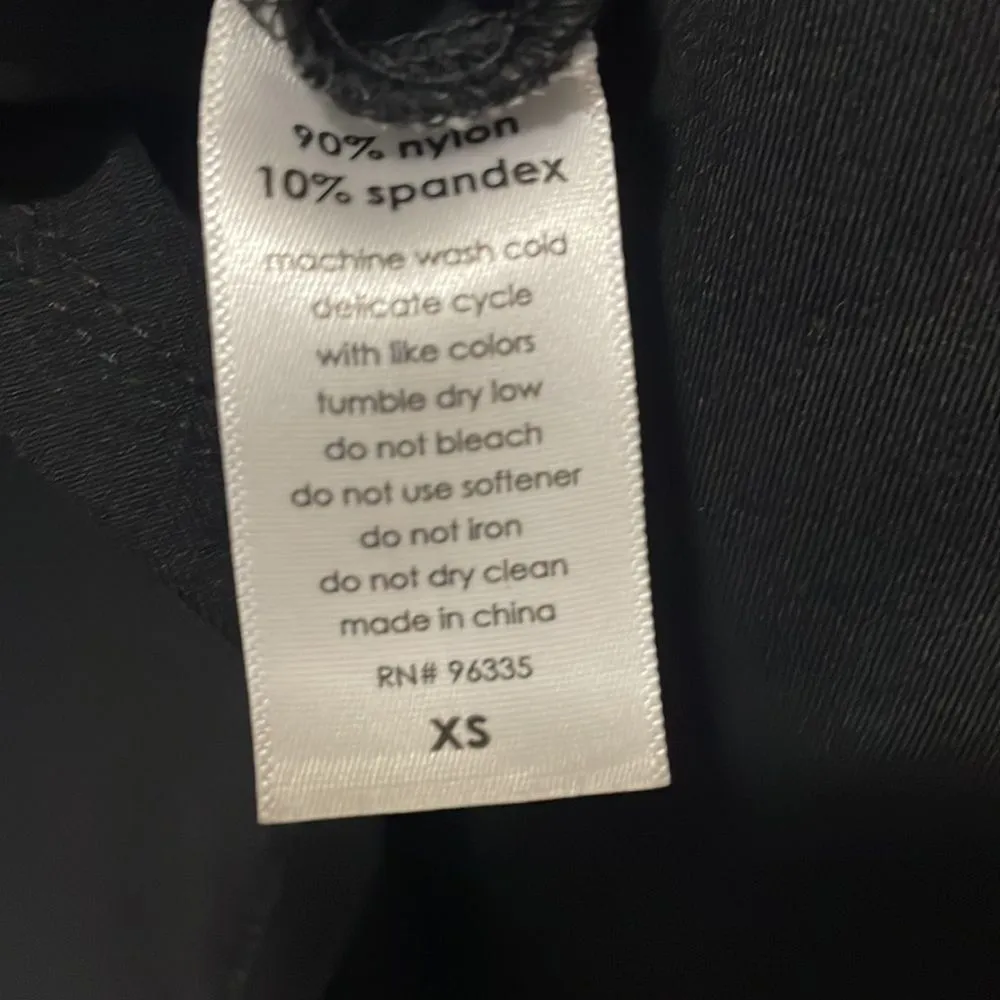 Susana Monaco Jersey Knit Ruffle Asymmetrical Hem Deep V Midi Dress Size XS - Image 9