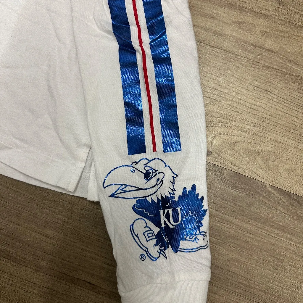 Kansas Jayhawks PINK Long Sleeve - Image 5